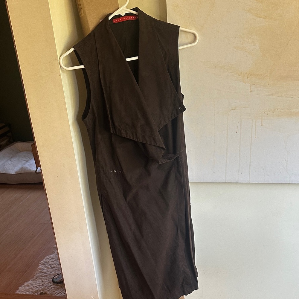 Chic Asymmetrical Black Dress